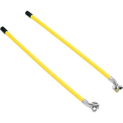 Moose Snow Plow Markers 2 Poles 16  Yellow ATV Snowplow 4501-0835 • $22.95