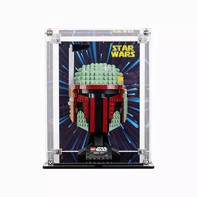 Display Case For LEGO® Single Helmet Display Case Star Wars 75274 75276 • $54.50