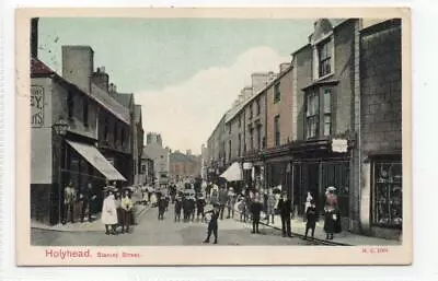 STANLEY STREET HOLYHEAD: Anglesey Postcard (C82994) • £5.95