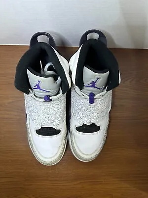 Jordan Son Of Mars White Purple Grey Men's Size 11.5 Sneakers/Shoes - Restore? • $69.99