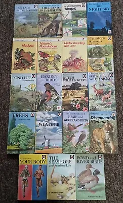 Vintage Ladybird Books Nature Series 536 727 663 19 Matt Books Good Condition A2 • £59.95