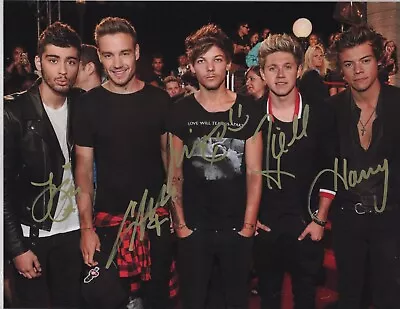 One Direction Sexy Boy Band All 5 Signed Autographed Photo Hand Signed Coa Young • £72.39