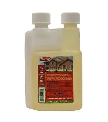 Martin's Permethrin 13.3% Multi-Purpose Insecticide 8 Fl Oz By Control Solutions • $21.99