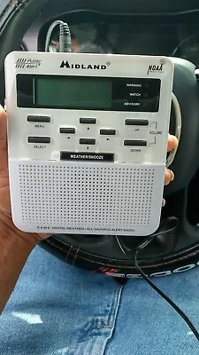 Midland WR -100 Digital Weather Alert Radio - All Hazards NOAA Public Alert SAME • $20