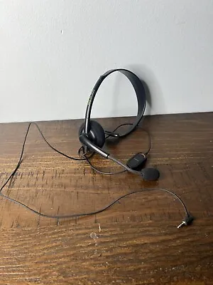 Xbox 360 Black Wired Headset With Mic Original OEM And Mute Switch • $9.50