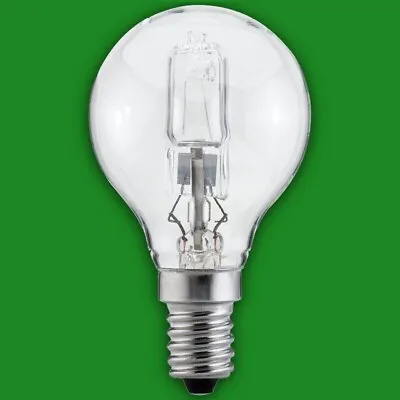 4x 18W (=23W) Clear Eco Halogen Golf Round G45 SES E14 Light Bulbs Lamp • £9.99