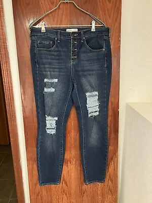 MUDD Jeans Size 15 28L Vintage Skinny • $14.50