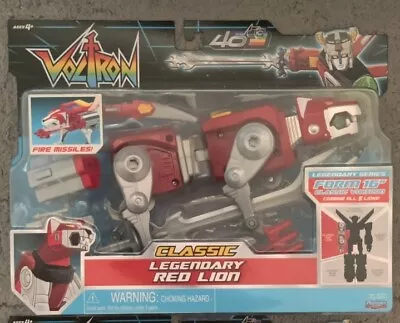 VOLTRON CLASSIC LEGENDARY RED LION Playmates Toys 40th 2024 • $69.99