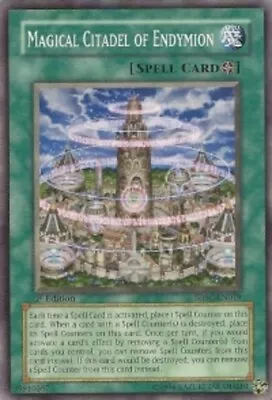 Yugioh! Magical Citadel Of Endymion - SDSC-EN019 - Common - 1st Edition Near Min • $0.99