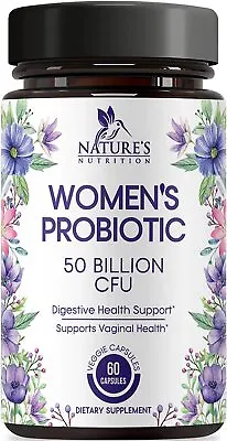 Probiotics For Women 50 Billion CFU With Feminine & Vaginal Strains • $15.02