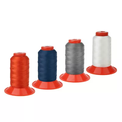 4Pcs 500m Bonded Nylon Sewing Thread For Tent Leather Bag Shoes Canvas • £15.52