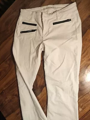 J Brand Zoey Three Zips Jeans Creamy White Size 26 • $34.80