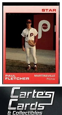 Paul Fletcher 1988 Star Martinsville Phillies #14 Philadelphia Phillies • $1.95