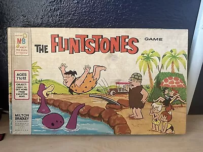 Vintage Flintstones Board Game Milton Bradley Messed Up Vacation 1971 • $18.50