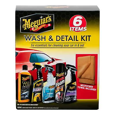 Meguiar’s Wash & Detail Kit G55214 • $19.47