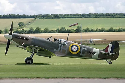 £22.99 • Buy Spitfire Canvas Pictures 16 X20  War Planes Prints Gift For Fathers Dad Grandad