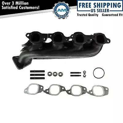 $83.28 • Buy Exhaust Manifold & Gasket Kit Driver Side Left LH For Chevy GMC Truck 8.1L V8