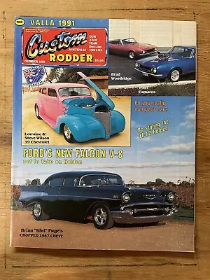 Vintage CUSTOM RODDER Magazine - Number 109- Dec. 1991 - Australia - Street Rods • $9.50