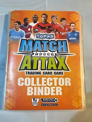 Match Attax 2009/10 - Collectors Binder And Card Near Complete Set • £4.20