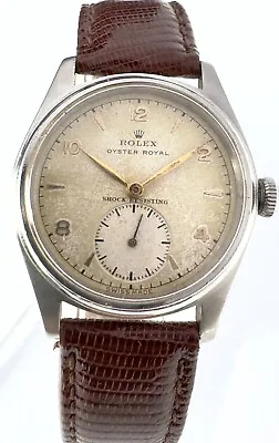 Rolex Oyster Royal 1947 Gents Ref 4444 Vintage 31mm Watch Recently Serviced • $2177.96