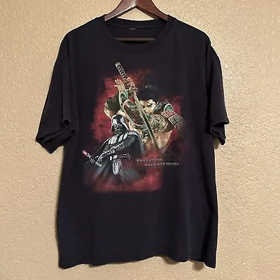 Vintage Y2K Soul Calibur Video Game Darth Vader Star Wars Promo T-Shirt Size XL • $44.99