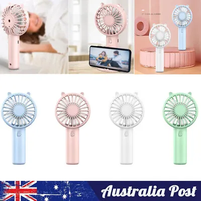 $13.19 • Buy Portable USB Rechargeable Folding Hand Held Fan Desk Cooler Cooling Mini Outdoor