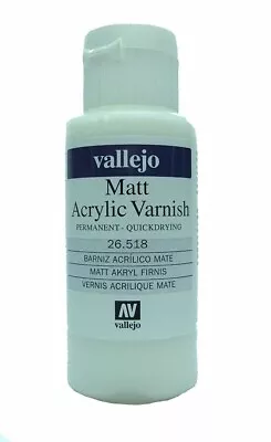 VAL26518 - AV Vallejo - Liquid Varnish - 55ml Matt • £3.75