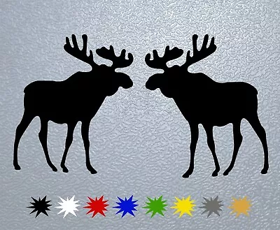 STICKER PEGATINA DECAL VINYL Moose Silhouette • $4.89