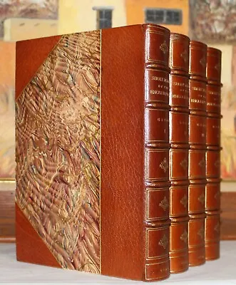 A SHORT HISTORY OF THE ENGLISH PEOPLE Antique Fine Binding By ZAEHNSDORF 10   • $1200