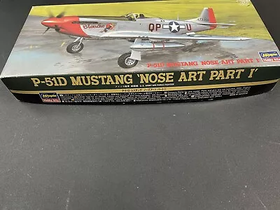 NEW Hasegawa 1/72 North American P-51D Mustang 'Nose Art Part I'  • $15.20