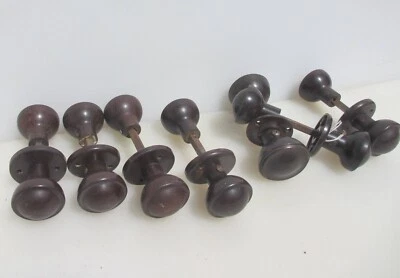 £13 • Buy Vintage Bakelite Door Knobs Handles Art Deco 1 Plate 1930's Antique Old -£13each
