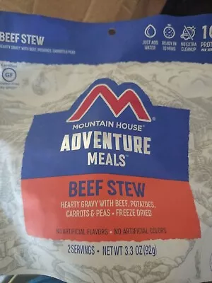 Mountain House Freeze Dried Food Pouch  Trail Emergency  Meal BEEF STEW • $10