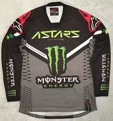 Alpinestars Monster Energy Team Racing Moto Cross Motocross Jersey Size S • $42.49