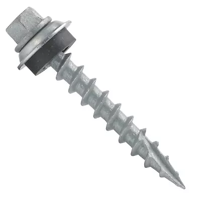 250pcs #12 TuffGrip 1-1/2  Or 2  Metal Siding/Roofing Steel To OSB Wood Screws • $34