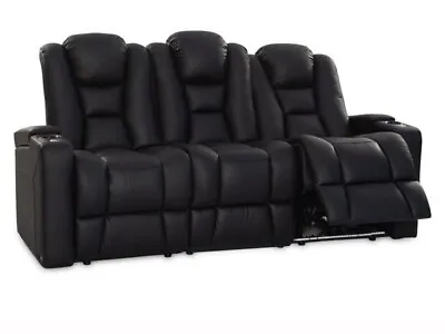 Recliner Sofa 5-seater  Reclining Couch PU Leather Loveseat Home Theater Seating • $1500
