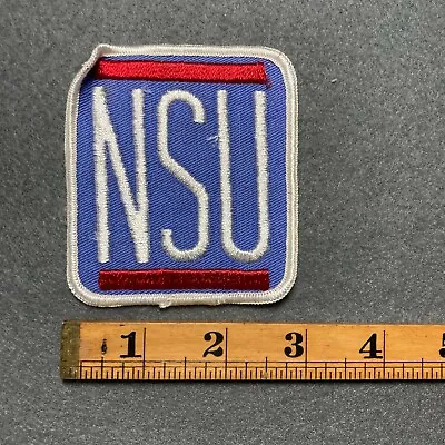 Vintage NSU Motorenwerke  German Motorcycles & Cars Patch F6 • $6.30