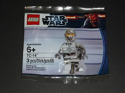 LEGO 5000063 Star Wars Chrome TC-14 Collectible Minifigure Sealed Polybag NEW • $134.95