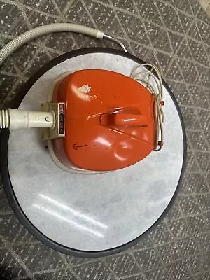 Vintage Eureka Canister Vacuum Orange Metal Model 653 With Attachments USA Made • $99.99