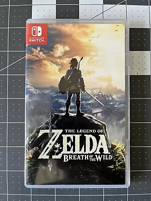 The Legend Of Zelda: Breath Of The Wild (Nintendo Switch 2017) CIB Tested • $34.99