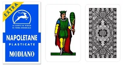 Napoletane 97/31  Regional Italian Playing Cards. Authentic Italian Deck. • $15.76