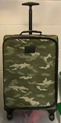 Victoria's Secret PINK Carry On Luggage Bag Camo Print Wheelie Rolling Bag • $59.50