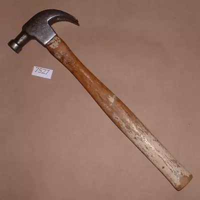 Vintage Merit BR3 Bell Face Drop Claw Hammer W/Wood Handle ... Made In USA • $28