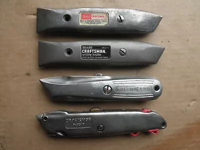 4 Vintage CRAFTSMAN Utility Knives • $16