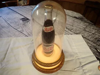 Vintage Bottle Light Up Display W/ Vintage Pepsi Bottle.  Display Your Favorite! • $119.68