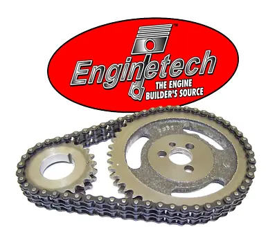 HD Double Roller Timing Chain Set For Chevrolet SBC 5.7L 283 305 327 350 383 400 • $35.60