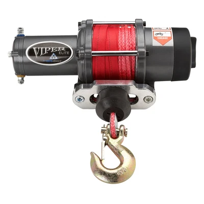 $539.99 • Buy VIPER Elite 6000lb UTV Winch Kit W/ RED Synthetic Rope - 2014-2020 RZR Turbo S