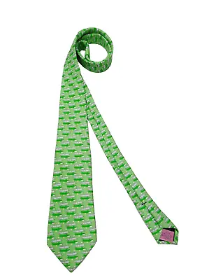 2794 )   Vineyard Vines  Boy's Tie 100% Silk   Made In  Usa • $12.99