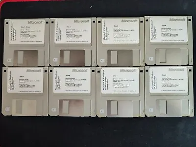 Windows 3.11/MS-Dos 6.2/3.11 Workgroups Installation Disks • £30