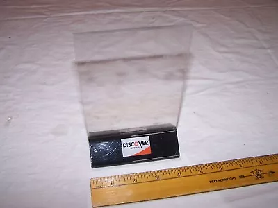 DISCOVER Card NETWORK Table / Booth Menu Holder Sign • $12