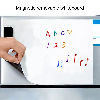 Refrigerator Magnet Soft Decorative Word Leaving Board Whiteboard Fridge Magnet • $8.37